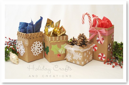 Gift Basket Making Ideas: Upcycled Milk Cartons