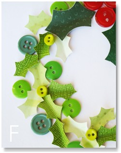Kid Crafts: Homemade Button Christmas Cards - Make